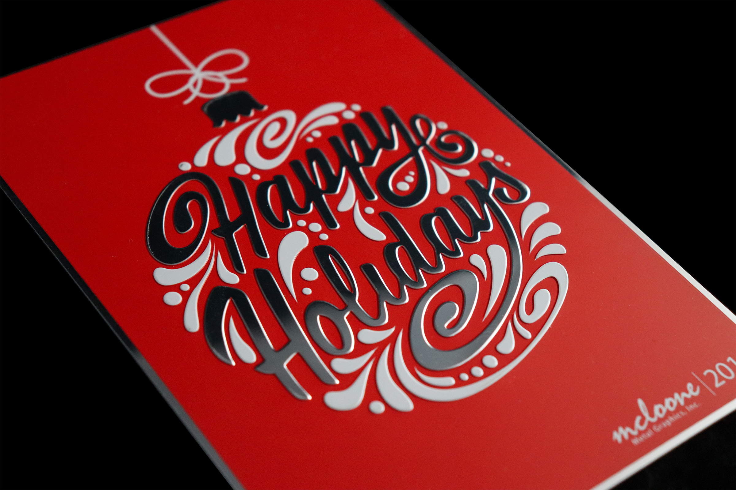 McLoone Metal Graphics, Gloss Aluminum