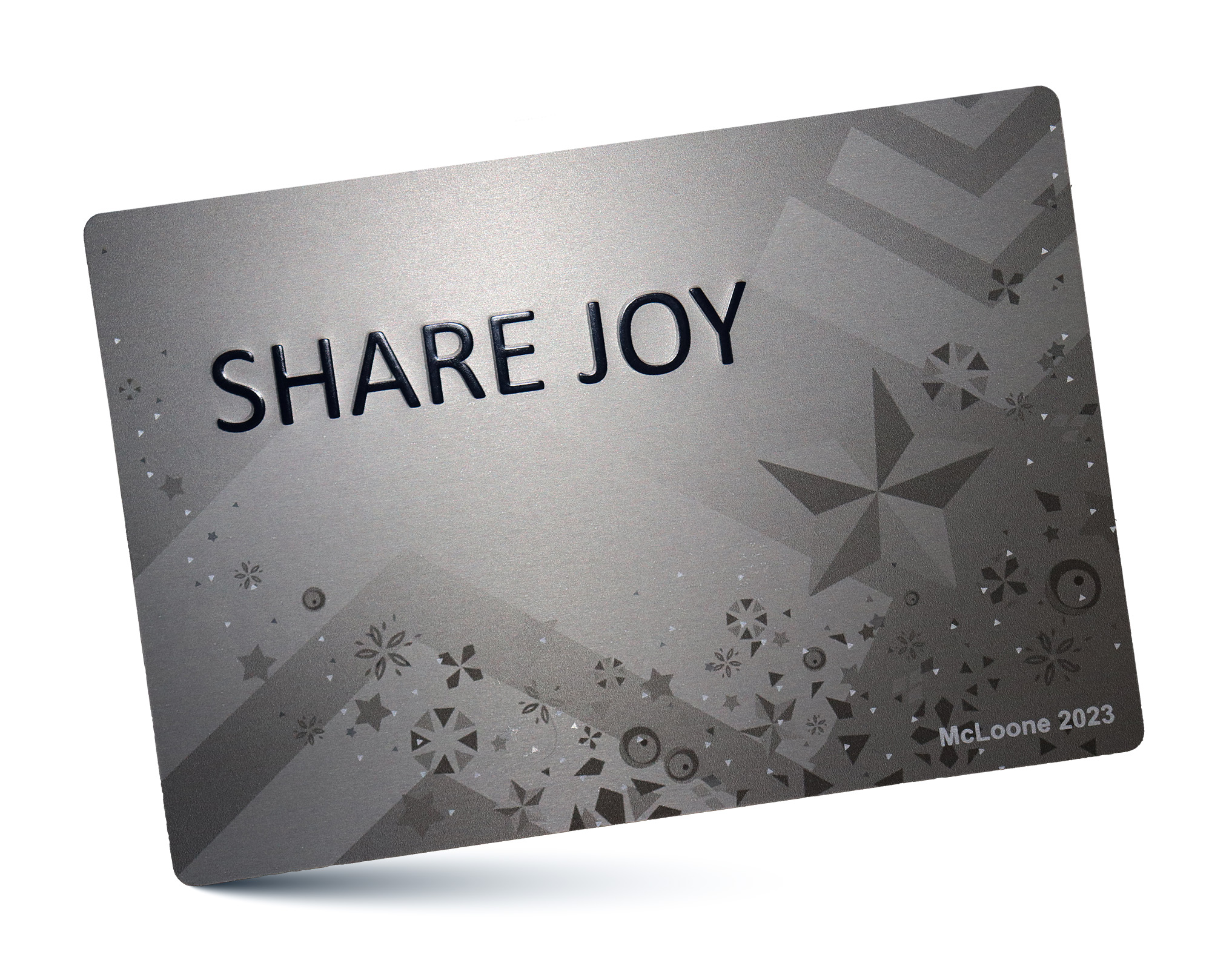 McLoone Metal Graphics, Embossed Aluminum Nameplates