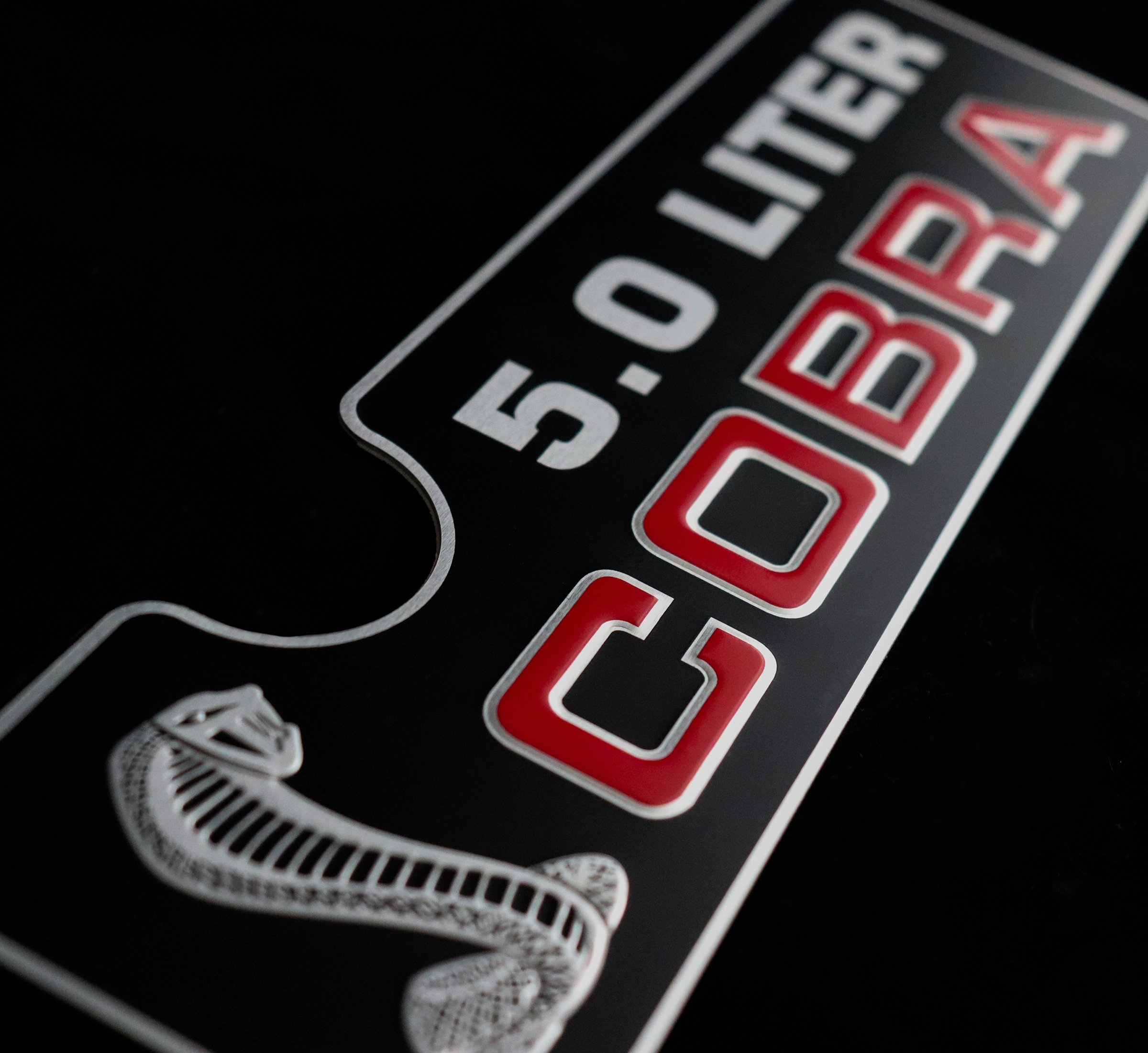 McLoone Metal Graphics, Aluminum Soft Touch Nameplate