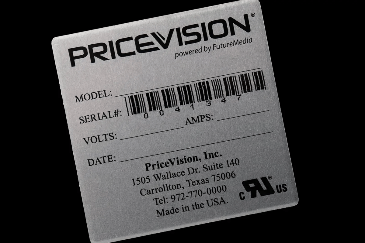 Barcoding, Variable Data Plates