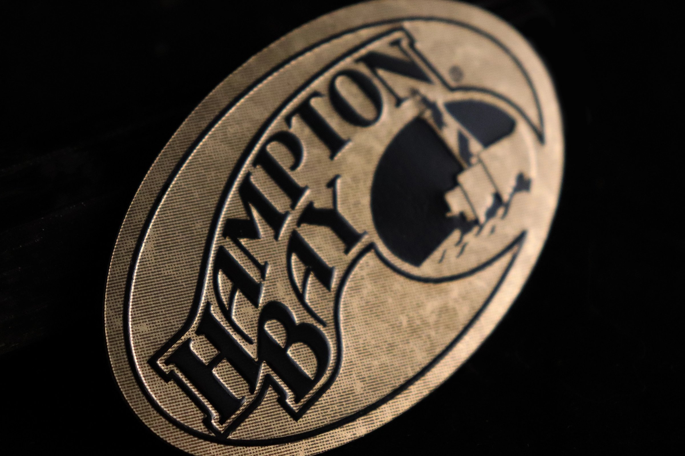 Patina Finish on a Metal Nameplate, McLoone Metal Graphics