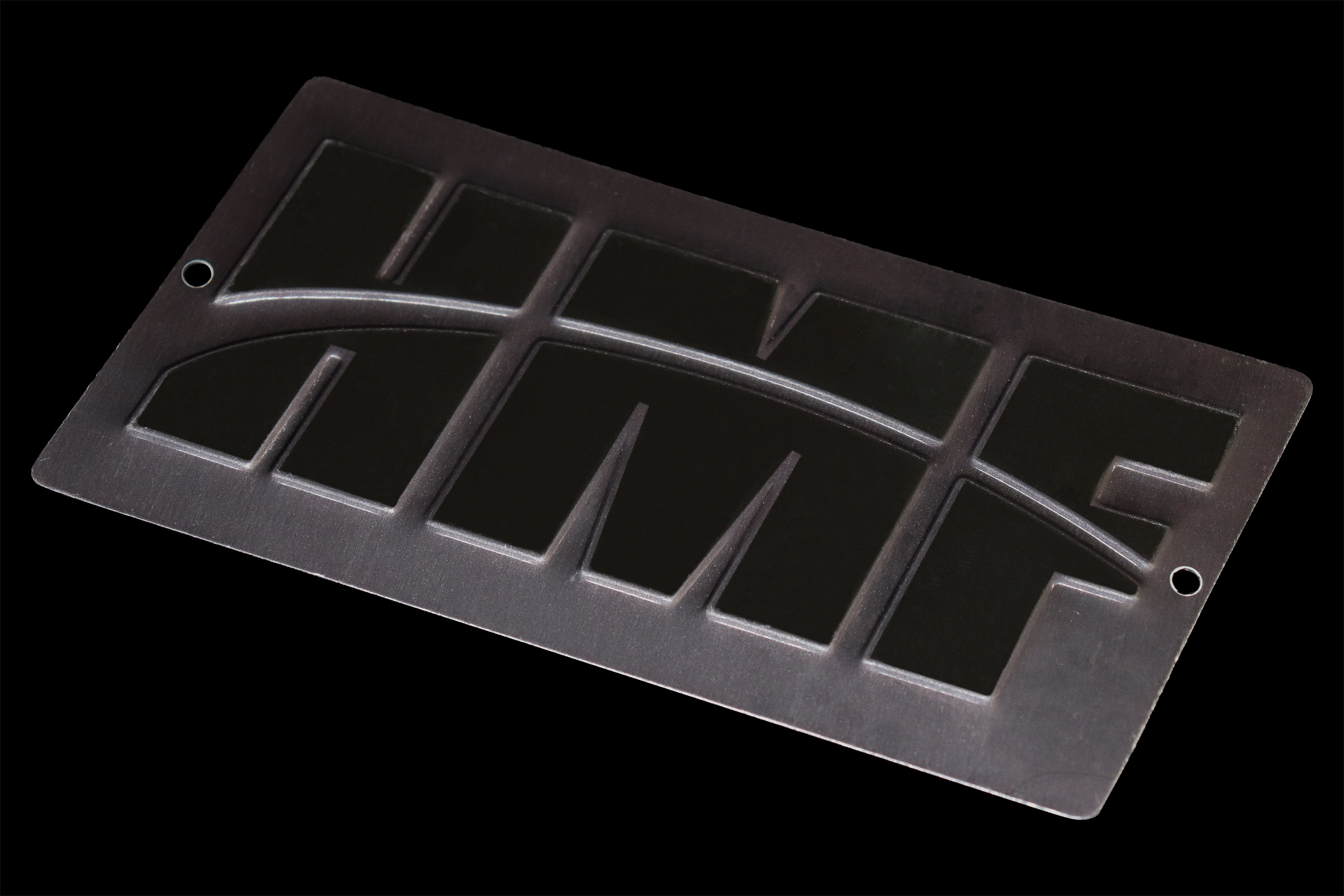 Metal Nameplate, High Heat Exposure, McLoone Metal Graphics