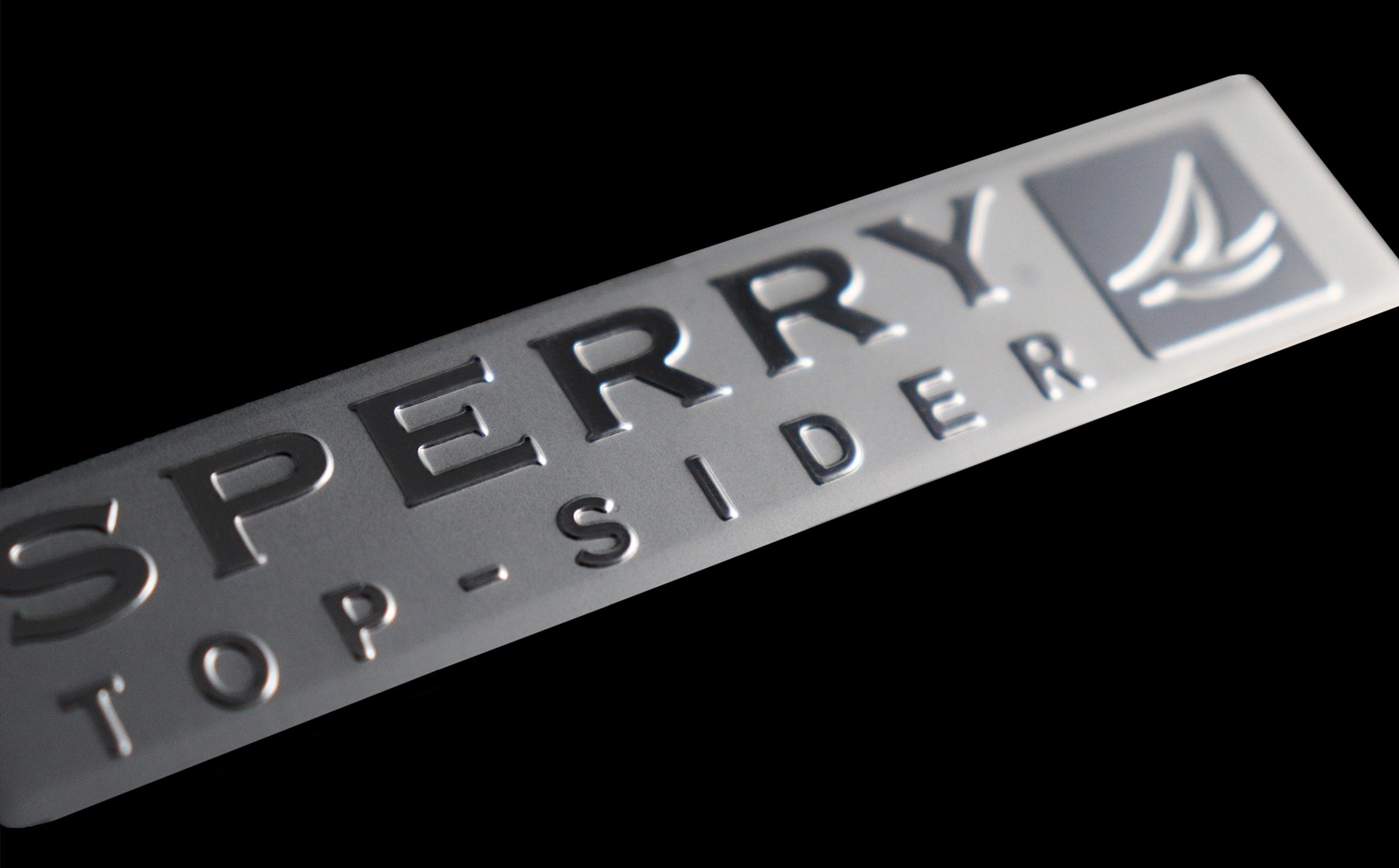 Tone on Tone Metal Nameplate, McLoone Metal Graphics